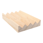 Handmade Slotted Wood Soap Dish
