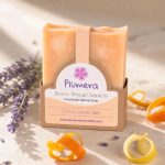 Citrus Lavender natural soap by Plumera Essentials