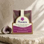 Cavern Glow handmade soap with crushed amethyst by Plumera Essentials